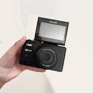 VIVITAR Black 4K Ultra HD 20MP Digital Camera Digicam